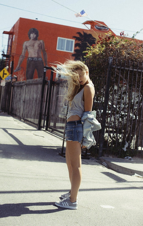 Racer Tank Top / Heather Grey - Tanktop - FORREST and BOB