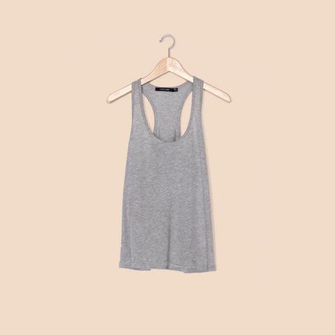  Racer Tank Top / Heather Grey - Tanktop - FORREST and BOB