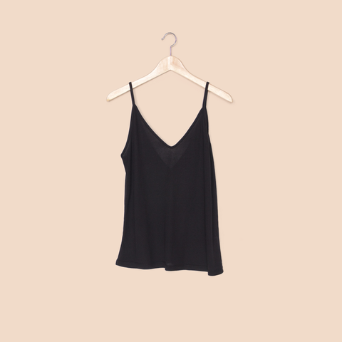  Skinny Strap / Black - Tanktop - FORREST and BOB