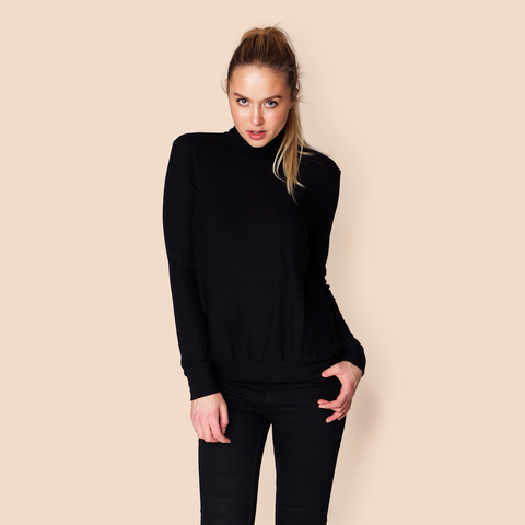 Turtleneck / Black - Sweater - FORREST and BOB