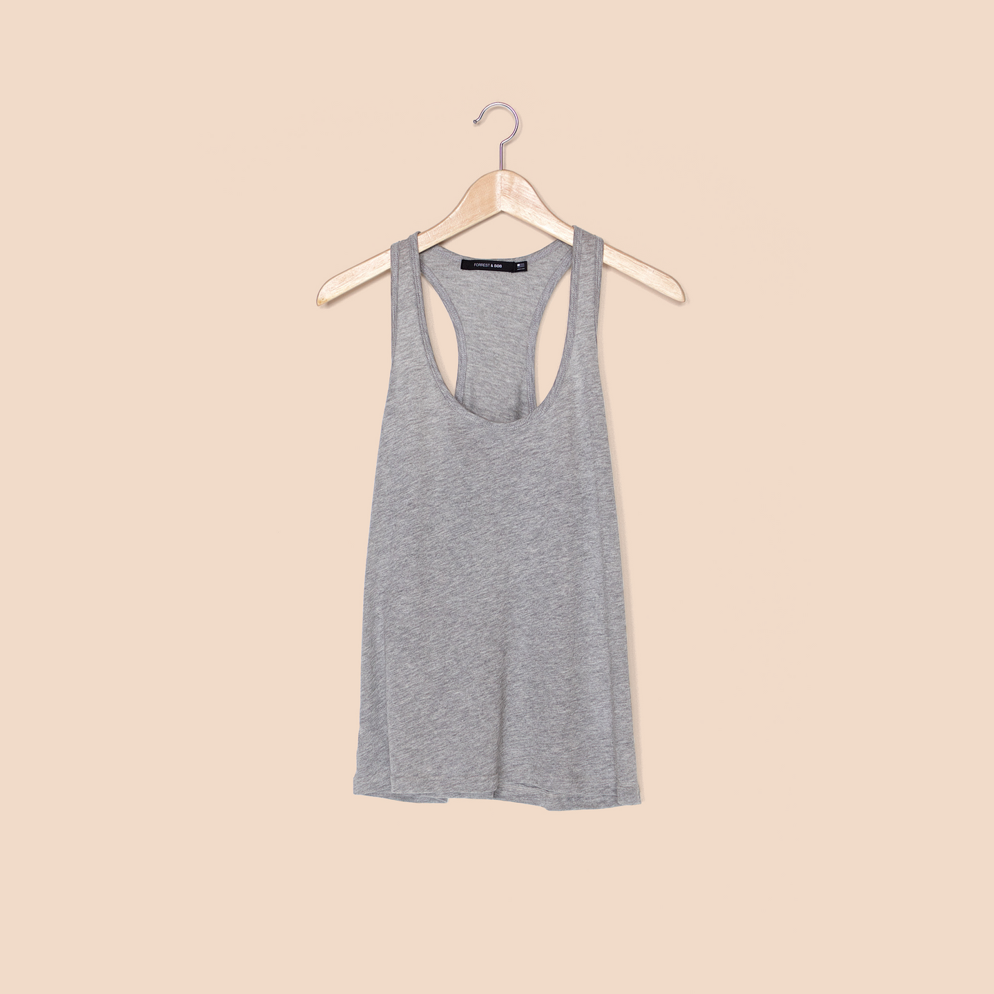 Racer Tank Top / Heather Grey - Tanktop - FORREST and BOB
